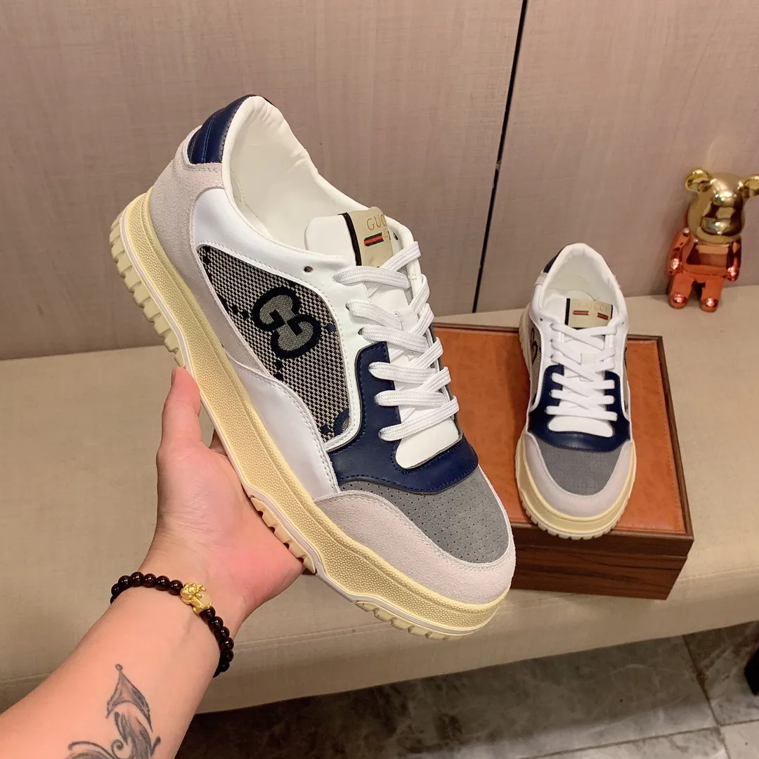 Men's Men's Shoes💰442💰💰🎩🎩[Lightning][Lightning] "GUCCI*" The latest and most popular casual shoes, top brand [Seduce] luxury ~ purchasing agent, top quality ~. [Strong] The upper is made of imported breathable cloth fabric with cowhide material ➕ breathable sheepskin feet (•) and fine workmanship. The original stylish and stylish soft rubber wear-resistant and non-slip outsole is light and comfortable on the feet. The real thing looks better in real photos. No. 013: code: 38-44, 3️⃣ colors selected
